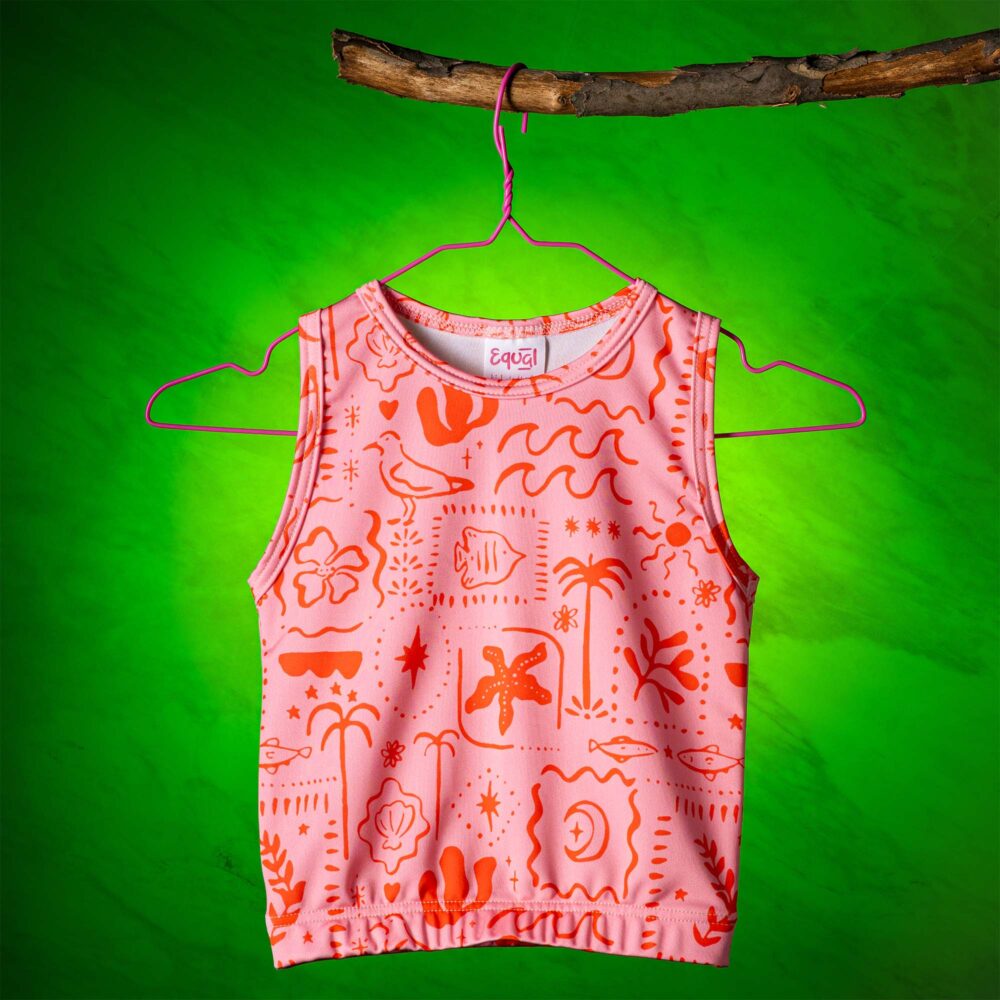 Αμάνικο Tank Top Sunny Safari